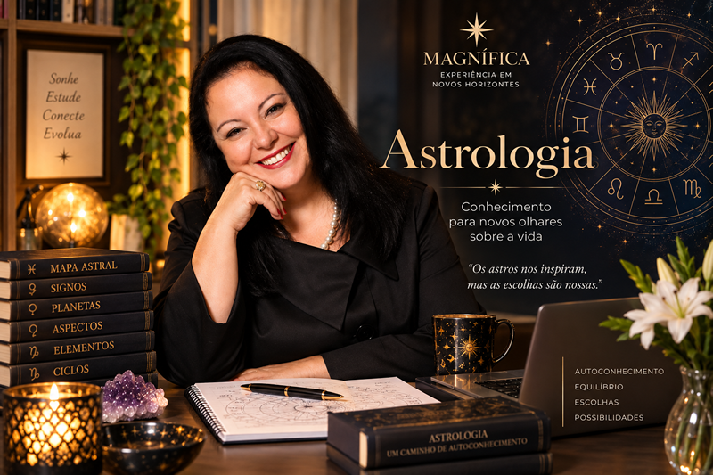Silene Burzichelli Ayub e Astrologia na Magn�fica