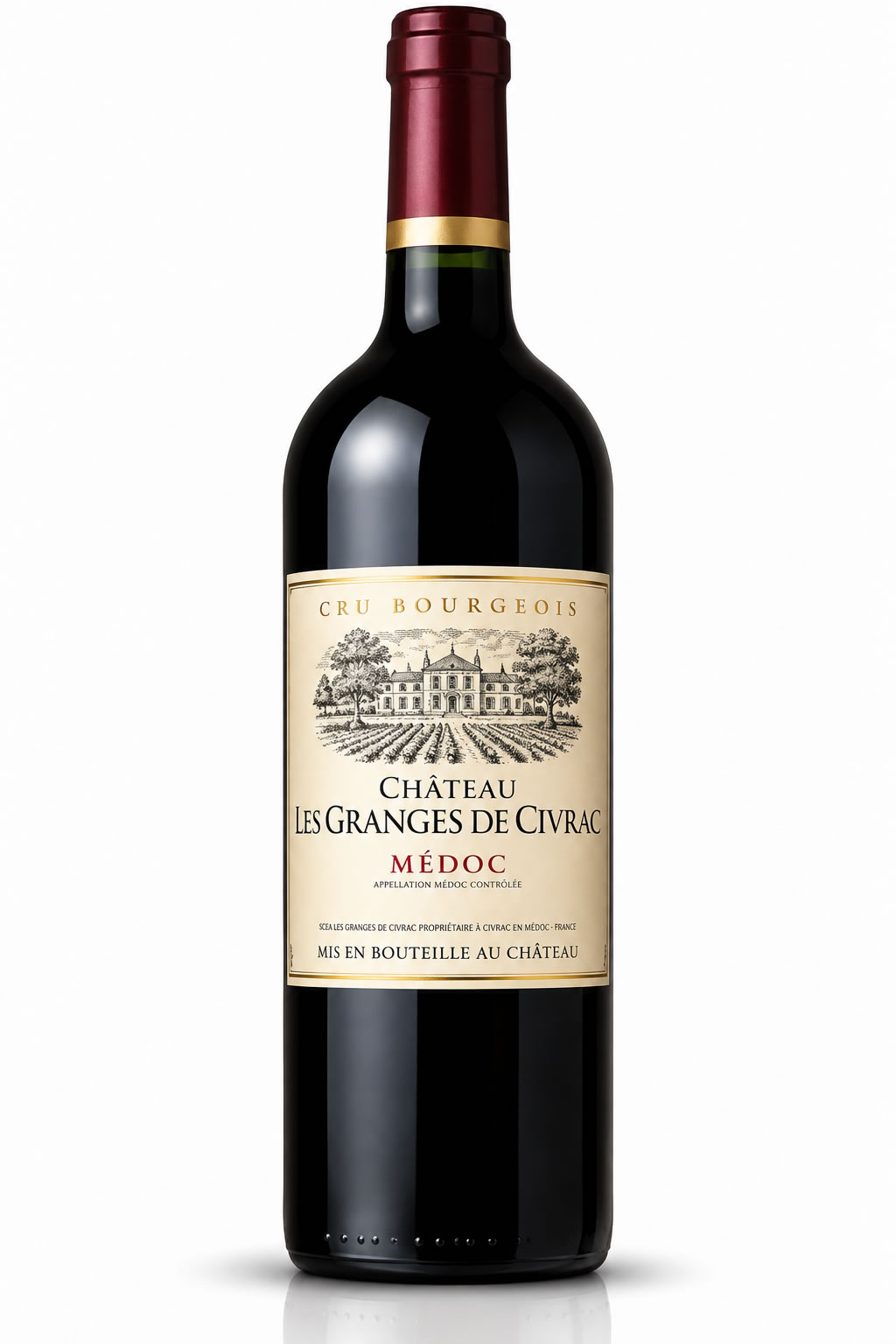 Chateau Les Granges e Civrac 15 Medoc AOC Rouge