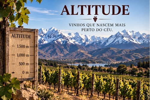 Vinhedos em regi�o de altitude