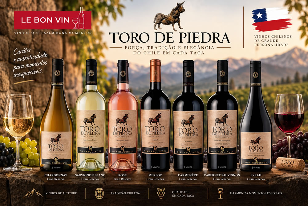 Colecao de vinhos Toro de Piedra