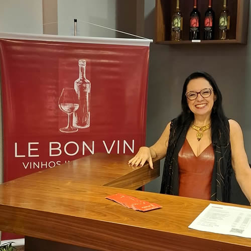 Silene Burzichelli Ayub e o Le Bon Vin