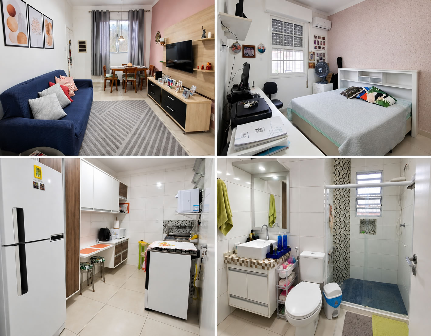 Apartamento � venda na Encruzilhada, Santos
